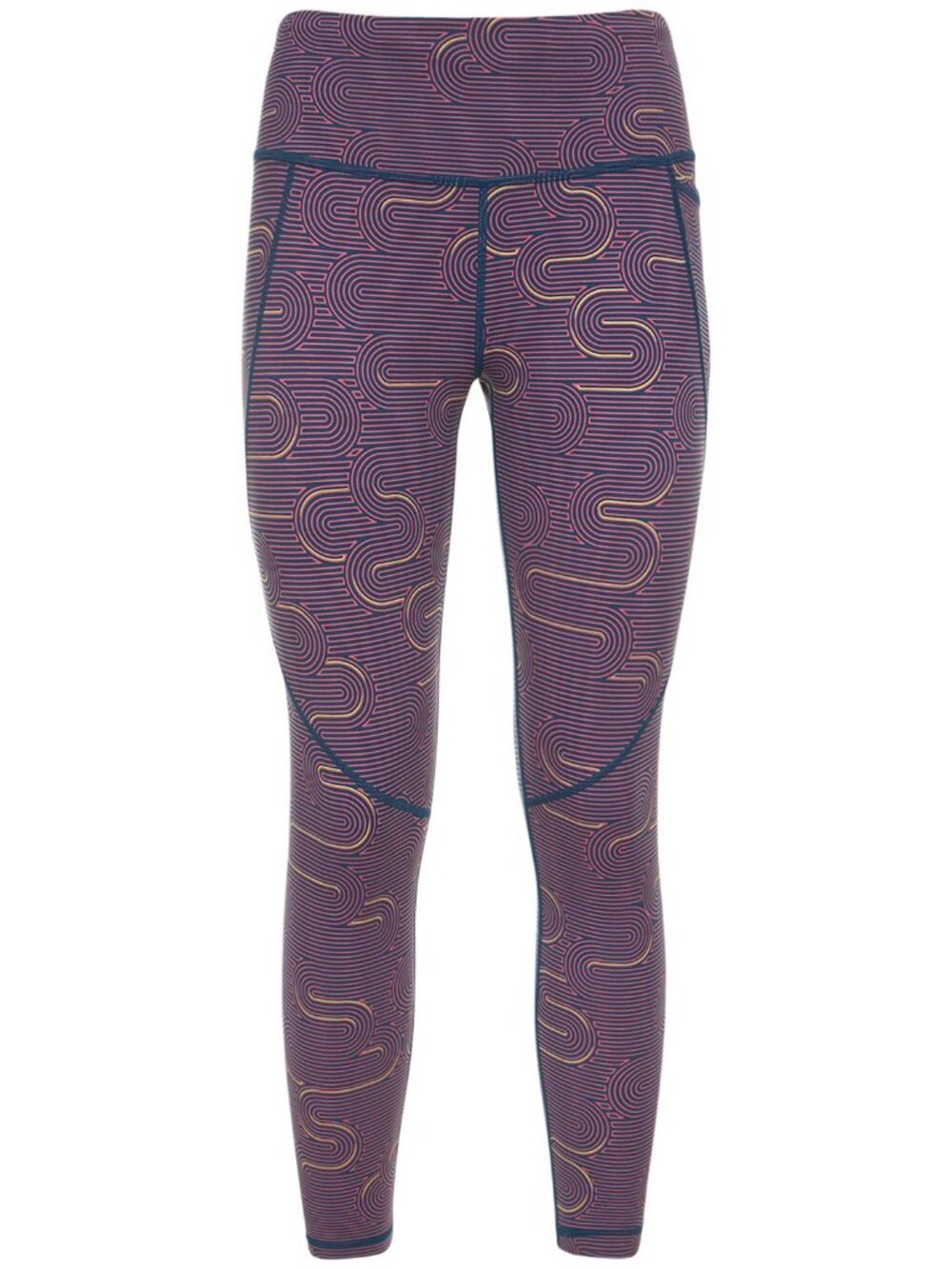 Sweaty Betty The Power 7/8 Leggings Size XS Abstract Print Pockets Run